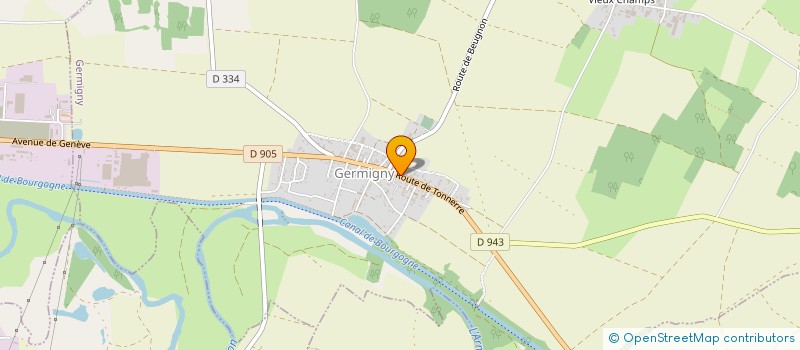 localisation de l'entreprise MONSIEUR SEBASTIEN ZLOCH à GERMIGNY