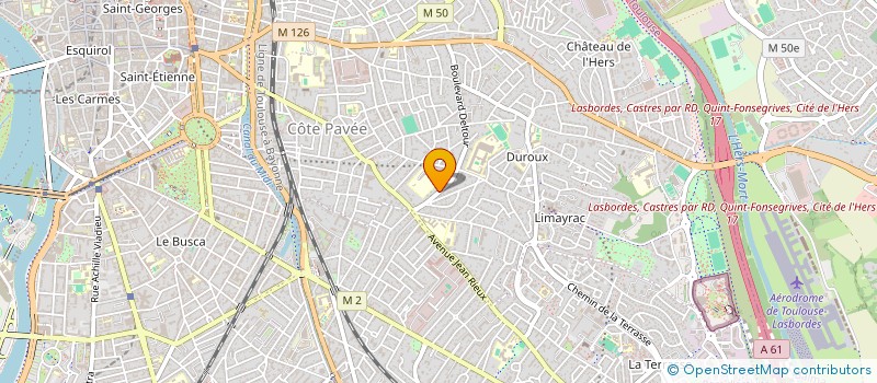 localisation de l'entreprise MONSIEUR SEBASTIIEN LEPPAGE  TOULOUSE