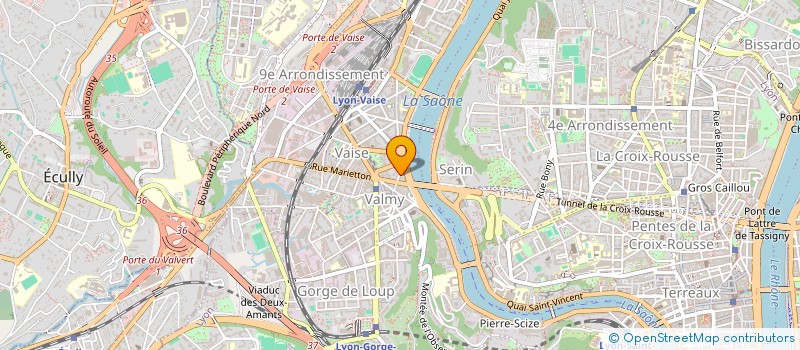 localisation de l'entreprise MONSIEUR SEBILLE MAIRE à LYON