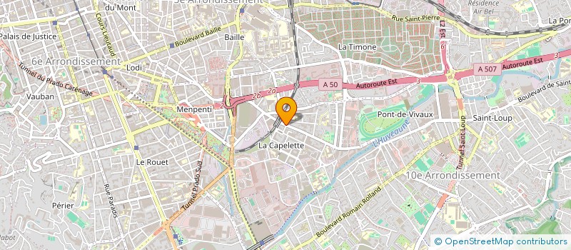 localisation de l'entreprise MONSIEUR SEBTI BENLOUCIF à MARSEILLE
