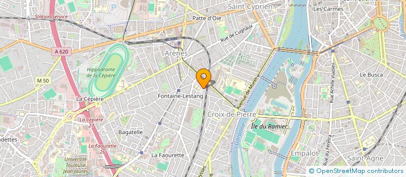 localisation de l'entreprise MONSIEUR SEBTI HAMOUTA à TOULOUSE