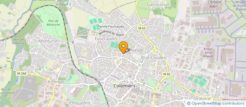 localisation de l'entreprise MONSIEUR SEBUHI BAGIROV à COLOMIERS