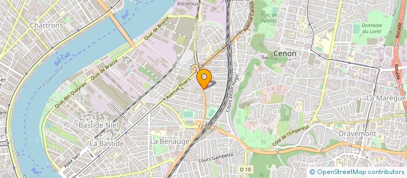 localisation de l'entreprise MONSIEUR SECKIN COSKUN  CENON