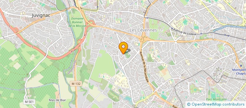 localisation de l'entreprise MONSIEUR SECKOU FICKOU à MONTPELLIER