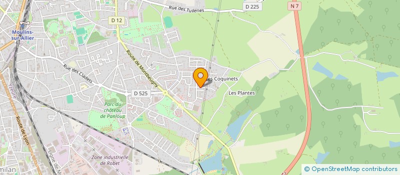 localisation de l'entreprise MONSIEUR SECKOU MANE à YZEURE