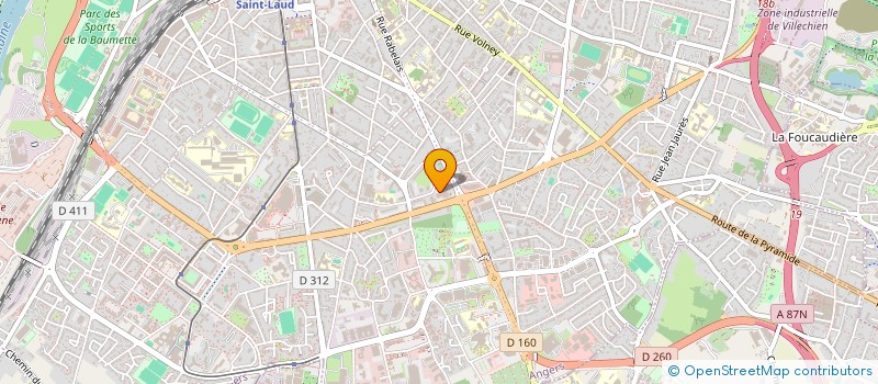 localisation de l'entreprise MONSIEUR SECKOU SIMA à ANGERS