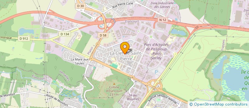 localisation de l'entreprise MONSIEUR SECKOU SISSOKO à ELANCOURT