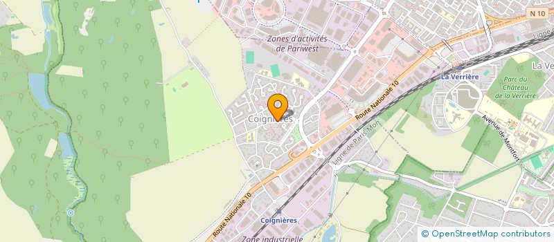 localisation de l'entreprise MONSIEUR SECNAN KABORE  COIGNIERES