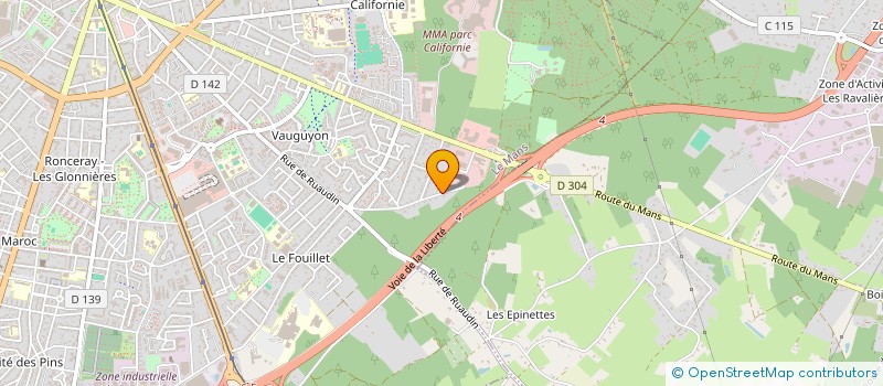 localisation de l'entreprise MONSIEUR SECOMAN GERMAIN  LE MANS