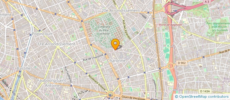 localisation de l'entreprise MONSIEUR SECOU CHERIF  PARIS