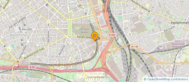 localisation de l'entreprise MONSIEUR SECRET LAZAR à LILLE