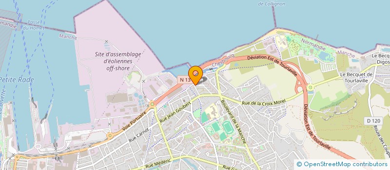 localisation de l'entreprise MONSIEUR SEDAGHAT KHAN TARAKHIL  CHERBOURG-EN-COTENTIN