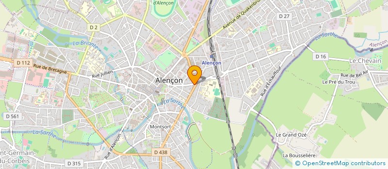 localisation de l'entreprise MONSIEUR SEDAT AKAR à ALENCON