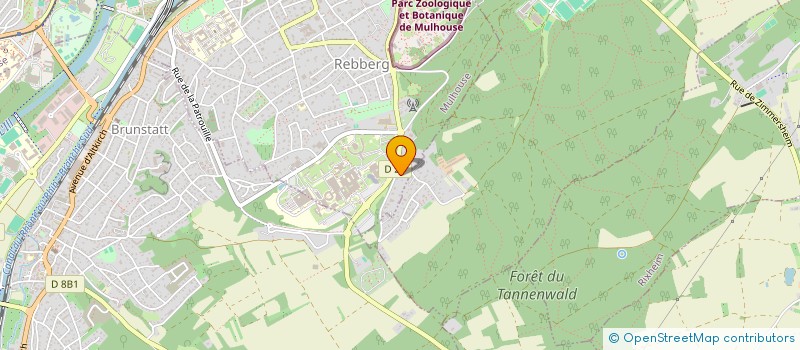 localisation de l'entreprise MONSIEUR SEDAT AYDOGAN  BUSCHWILLER