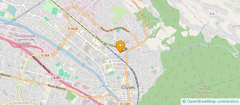 localisation de l'entreprise MONSIEUR SEDAT BOZAGCI  CLUSES