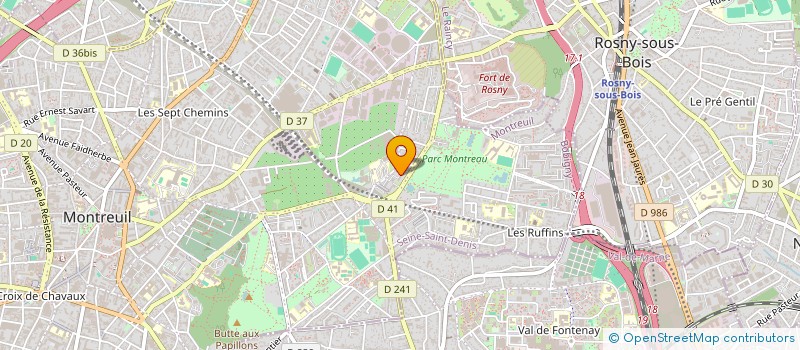 localisation de l'entreprise MONSIEUR SEDAT DURMUS à MONTREUIL