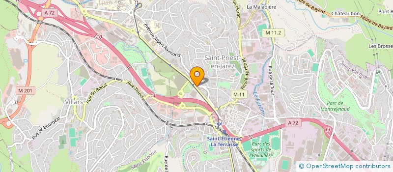 localisation de l'entreprise MONSIEUR SEDAT KARA  SAINT-PRIEST-EN-JAREZ