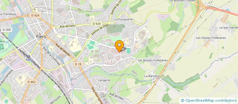 localisation de l'entreprise MONSIEUR SEDAT SARAC à FLERS