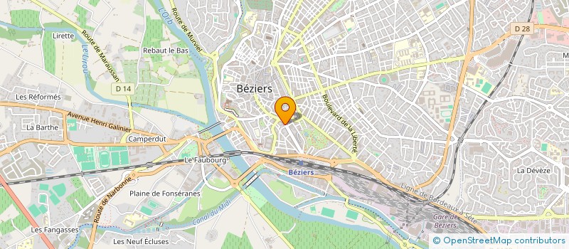 localisation de l'entreprise MONSIEUR SEDDAM-HOCINE YAHIAOUI à BEZIERS