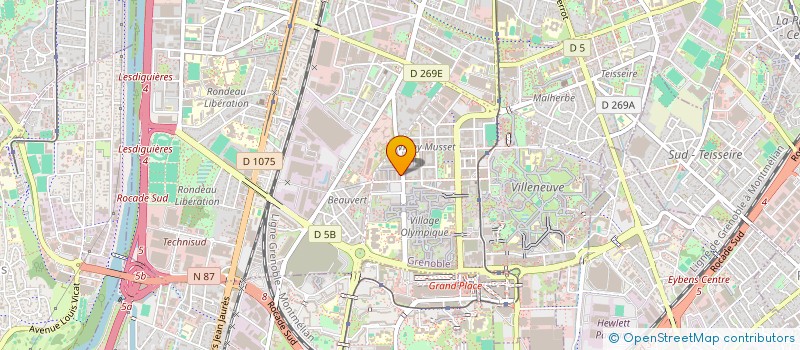 localisation de l'entreprise MONSIEUR SEDDEK BELARBI à GRENOBLE