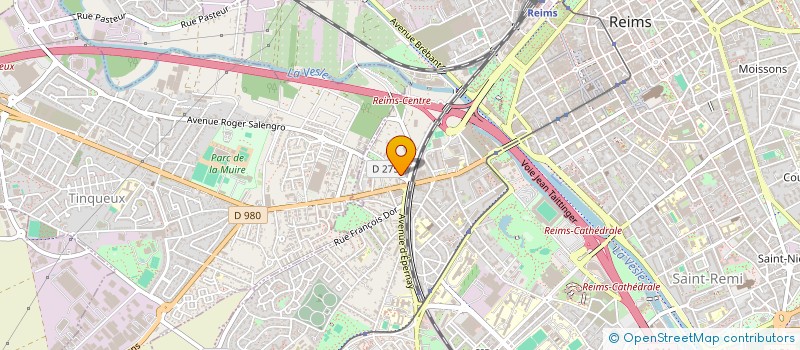 localisation de l'entreprise MONSIEUR SEDDIK ATTAIEB IBRAHIM  REIMS