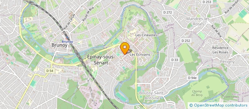 localisation de l'entreprise MONSIEUR SEDDIK BELMANA  EPINAY-SOUS-SENART