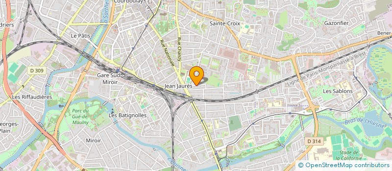 localisation de l'entreprise MONSIEUR SEDDIK BEN AMOR  LE MANS