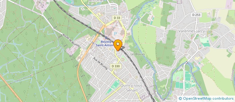 localisation de l'entreprise MONSIEUR SEDDIK BENDADDA  QUINCY-SOUS-SENART