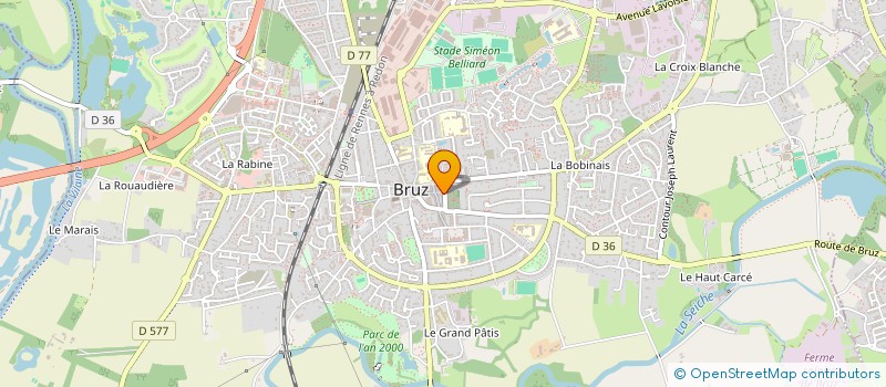 localisation de l'entreprise MONSIEUR SEDDIK BOUNOUARA  BRUZ