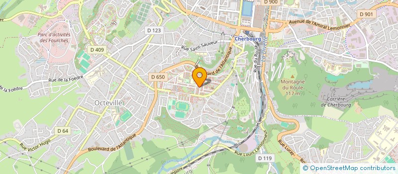 localisation de l'entreprise MONSIEUR SEDDIK ISHAK GABBAD  CHERBOURG-EN-COTENTIN