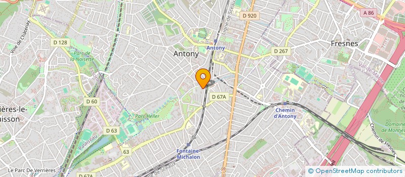 localisation de l'entreprise MONSIEUR SEDDIK MEDDOUR à ANTONY