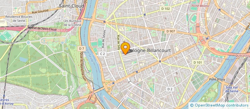 localisation de l'entreprise MONSIEUR SEDDIK OUAIL à BOULOGNE-BILLANCOURT