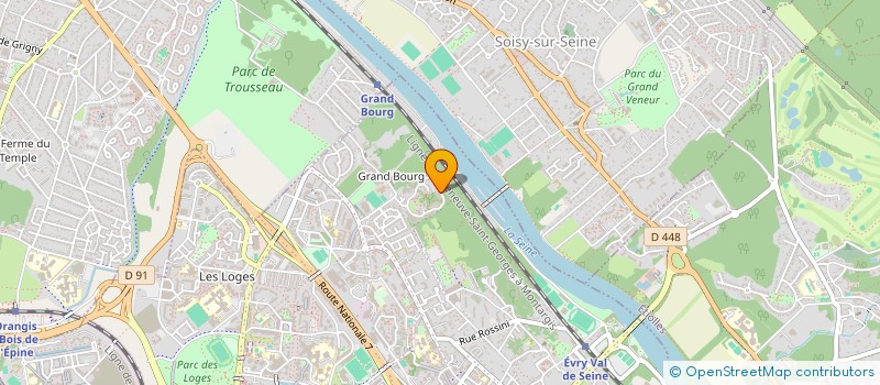 localisation de l'entreprise MONSIEUR SEDDIK RABIA à EVRY-COURCOURONNES