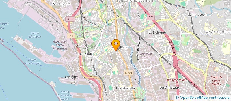 localisation de l'entreprise MONSIEUR SEDDIK SAIT  MARSEILLE