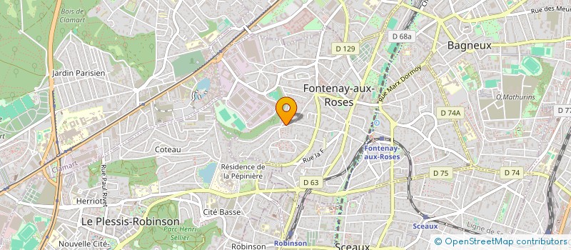 localisation de l'entreprise MONSIEUR SEDDIK SILEM à FONTENAY-AUX-ROSES