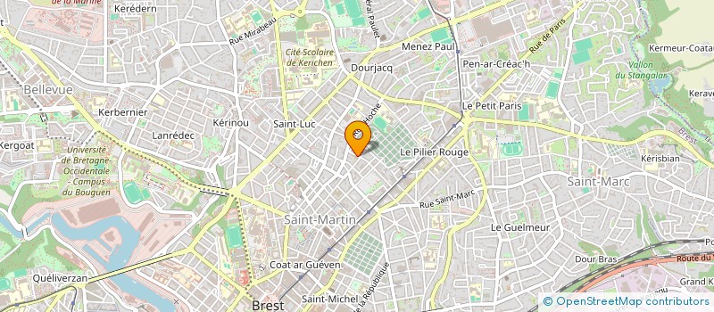 localisation de l'entreprise MONSIEUR SEDDIQ ABDELKARIM JABER à BREST
