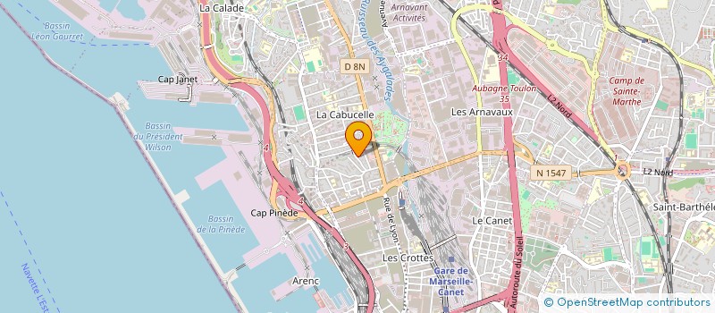 localisation de l'entreprise MONSIEUR SEDEK BOUMALI à MARSEILLE