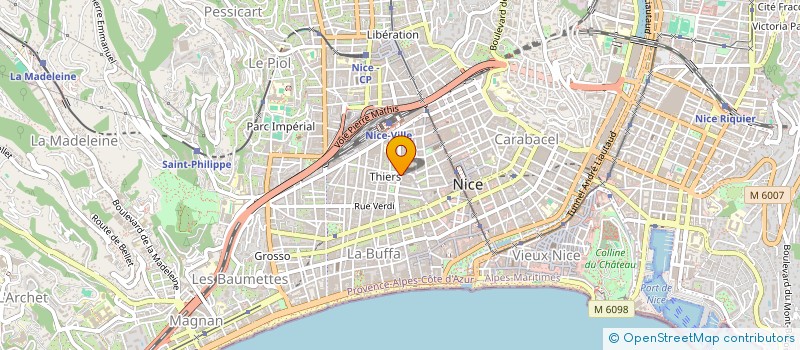 localisation de l'entreprise MONSIEUR SEDIGHEH TAHRIRI-NIKSEFAT à NICE
