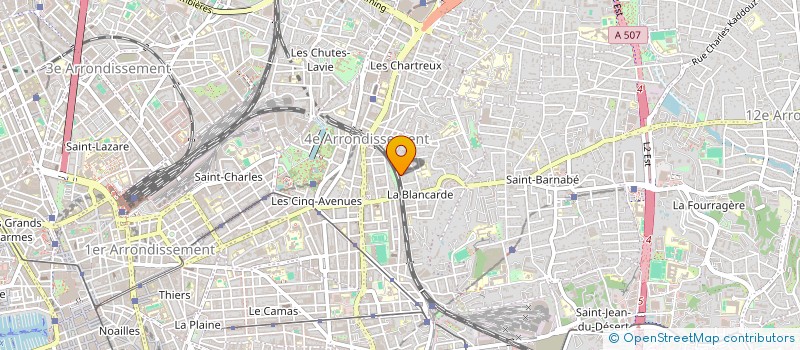 localisation de l'entreprise MONSIEUR SEDIK BOUAZZA à MARSEILLE