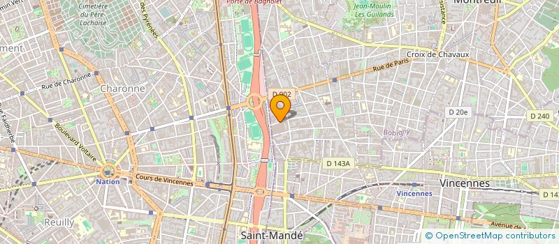 localisation de l'entreprise MONSIEUR SEDIK MEHENNI à MONTREUIL