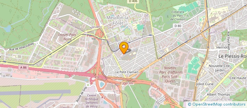 localisation de l'entreprise MONSIEUR SEDIK NAOUM à CLAMART