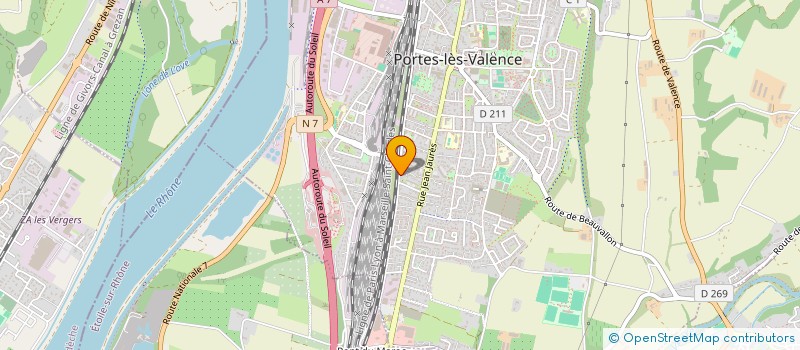 localisation de l'entreprise MONSIEUR SEDIK ZOUAOUI RABAH  PORTES-LES-VALENCE