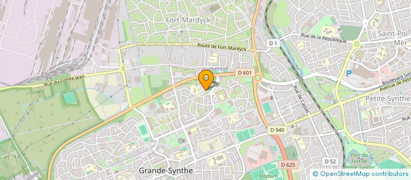 localisation de l'entreprise MONSIEUR SEDIQULLAH AHMADI  GRANDE-SYNTHE