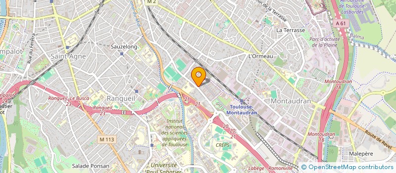 localisation de l'entreprise MONSIEUR SEDKI REKIK à TOULOUSE