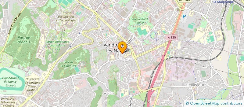 localisation de l'entreprise MONSIEUR SEDRAK MINASSIAN  VANDUVRE-LES-NANCY