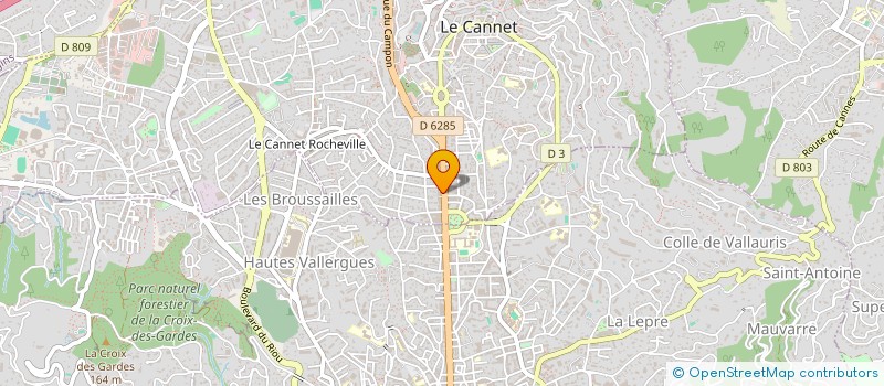 localisation de l'entreprise MONSIEUR SEDRAK MKRTCHYAN à LE CANNET