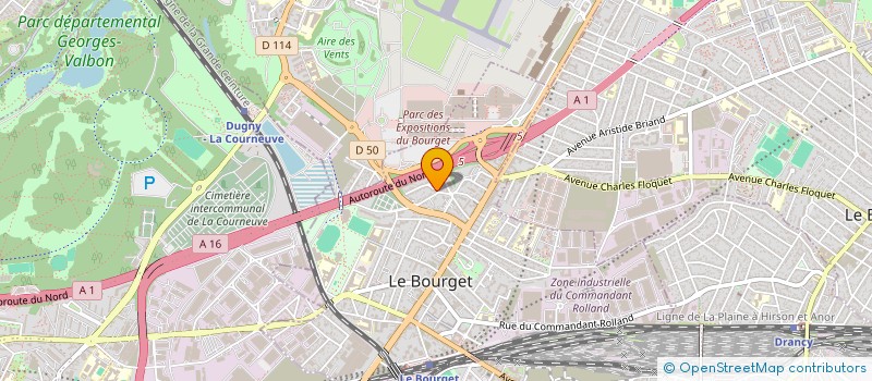 localisation de l'entreprise MONSIEUR SEEMADREE SOORIAH  LE BOURGET