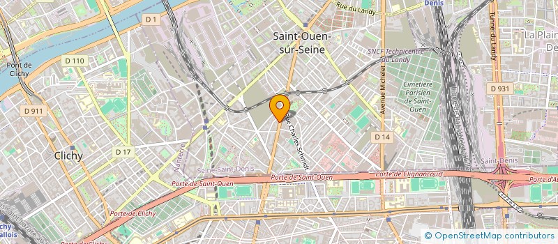 localisation de l'entreprise MONSIEUR SEEWASSAMY MOOROOVEN à SAINT-OUEN-SUR-SEINE