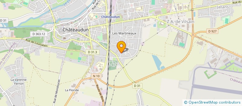 localisation de l'entreprise MONSIEUR SEFA AKCA à CHATEAUDUN