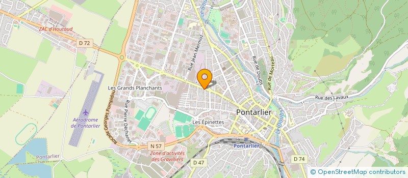 localisation de l'entreprise MONSIEUR SEFA HEZER à PONTARLIER